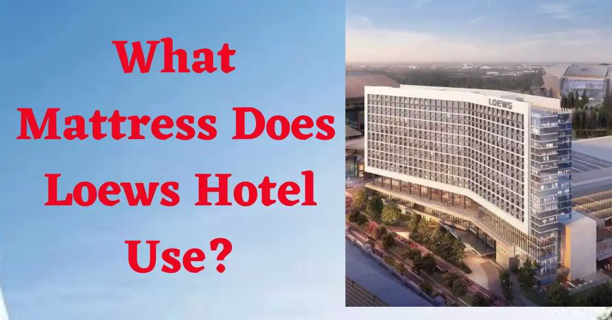 What Mattress Does Loews Hotel Use?